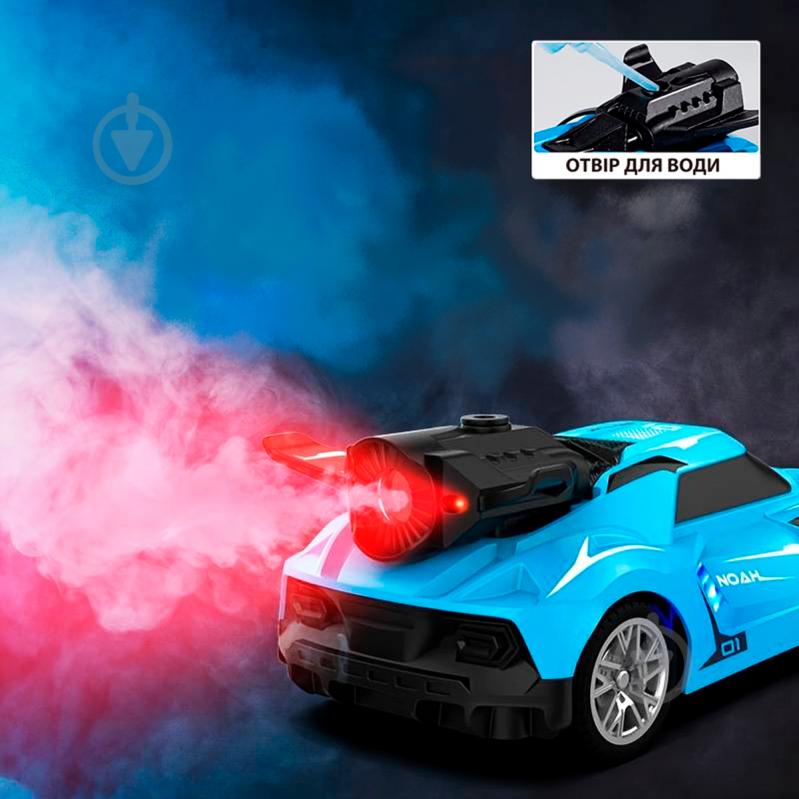 Автомобиль на р/у Sulong Toys Spray Car Sport голубой 1:24 SL-354RHBL - фото 7