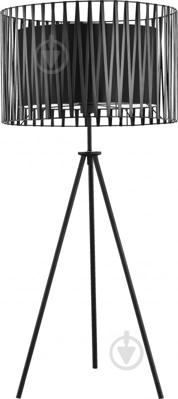 Настольная лампа декоративная TK Lighting Harmony 1x60 Вт E27 черный 2898 - фото 1