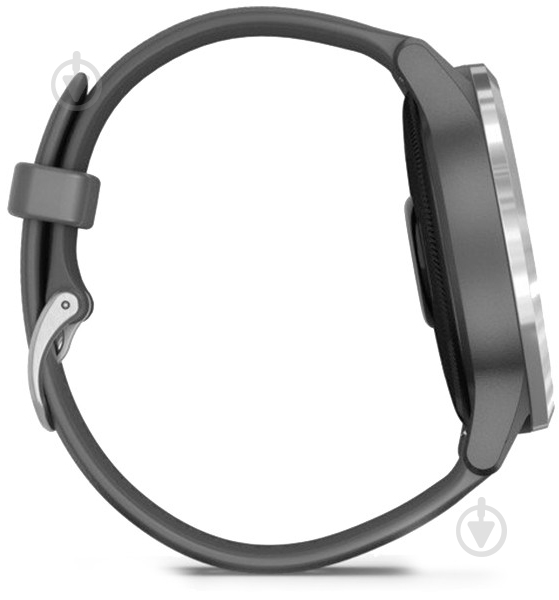 Смарт-часы Garmin Vivoactive 4 Shadow silver/grey (010-02174-03) - фото 5