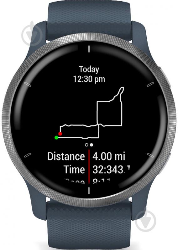 Смарт-часы Garmin Venu 2 Blue Granite/Passived (010-02430-10) - фото 4