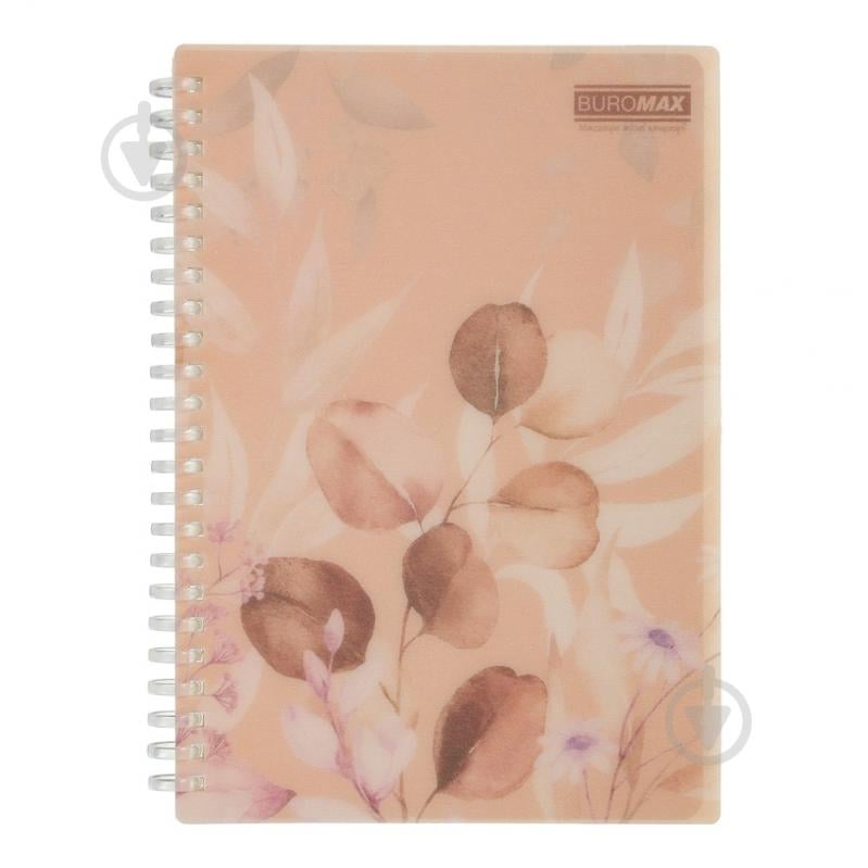 Тетрадь на пружине Buromax ARABESKI B5 клетка 80 лист. персиковый BM.2586-46 - фото 1 Тетрадь на пружине Buromax ARABESKI B5 клетка 80 лист. персиковый BM.2586-46 - фото 1