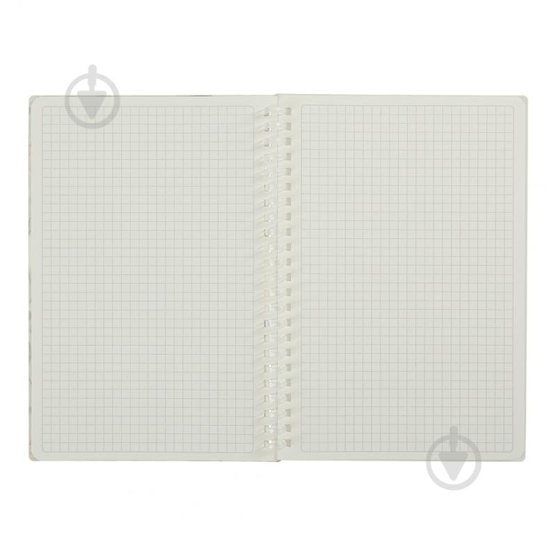 Тетрадь на пружине Buromax ARABESKI B5 клетка 80 лист. белый/прозрачный BM.2586-00 - фото 2 Тетрадь на пружине Buromax ARABESKI B5 клетка 80 лист. белый/прозрачный BM.2586-00 - фото 2