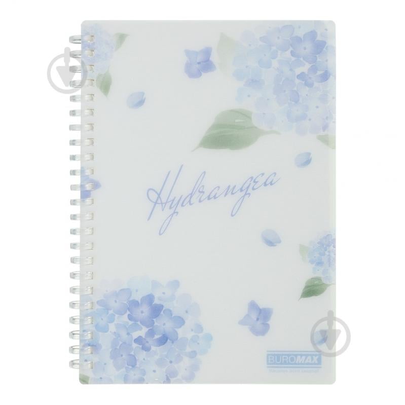 Зошит на пружині Buromax ARABESKI B5 клітинка 80 арк. світло-синій BM.2586-30 - фото 1 Зошит на пружині Buromax ARABESKI B5 клітинка 80 арк. світло-синій BM.2586-30 - фото 1