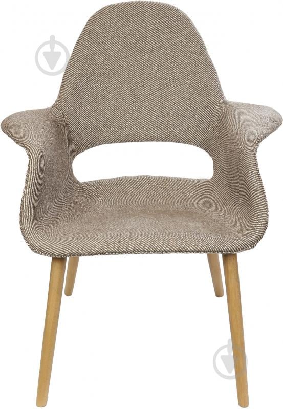 Стул обеденный АС-150KS дерево светлое/кофейный - фото 2