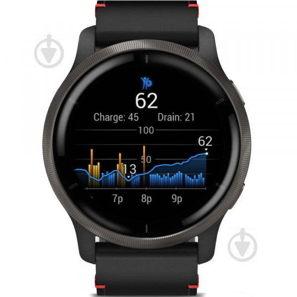 Смарт-часы Garmin Venu 2 Black + Slate (010-02430-21) - фото 9