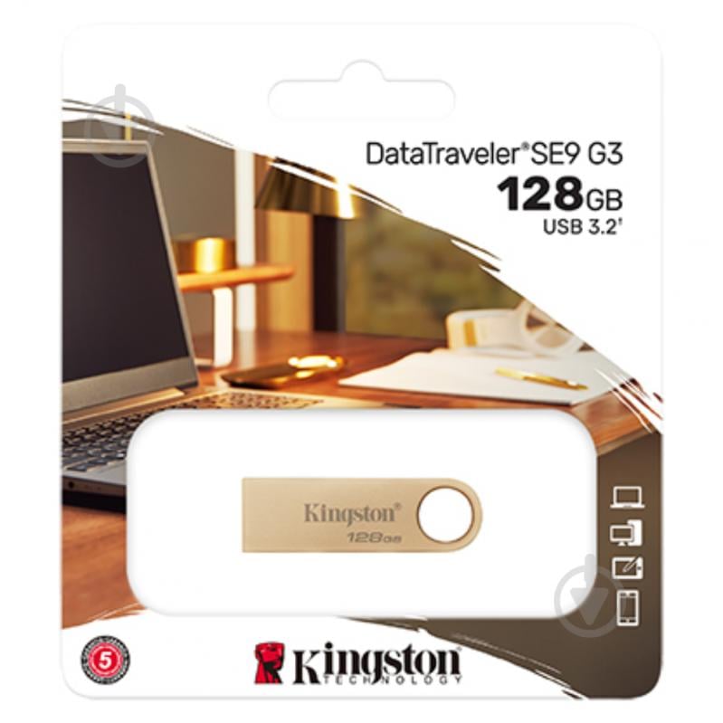 Флешпам'ять Kingston 128 ГБ USB 3.2 (DTSE9G3/128GB) - фото 12