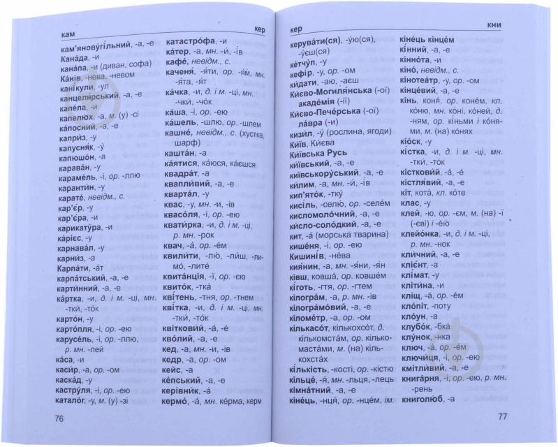 Книга «Словник. Орфографічний для учнів початкових класів. 7000 слів» 978-966-7543-18-1 - фото 3