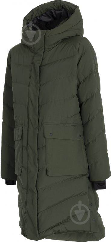 Куртка жіноче зимове 4F D4Z20-KUDP203-43S р.M хакі - фото 1 Куртка жіноче зимове 4F D4Z20-KUDP203-43S р.M хакі - фото 1