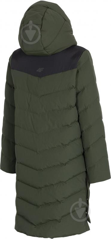 Куртка жіноче зимове 4F D4Z20-KUDP203-43S р.M хакі - фото 2 Куртка жіноче зимове 4F D4Z20-KUDP203-43S р.M хакі - фото 2