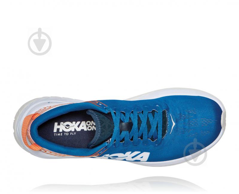 Кросівки чоловічі демісезонні Hoka CARBON X 1102886|20 IBWT р.43 1/3 синьо-білі - фото 5