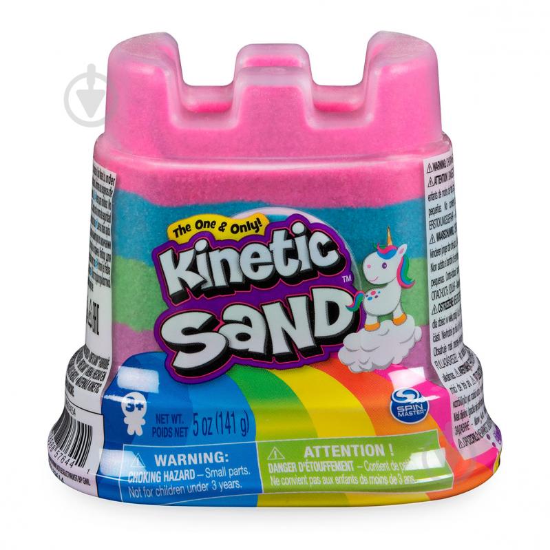 Кинетический песок KINETIC SAND МИНИ-КРЕПОСТЬ разноцветный 141 гр 71477 - фото 3