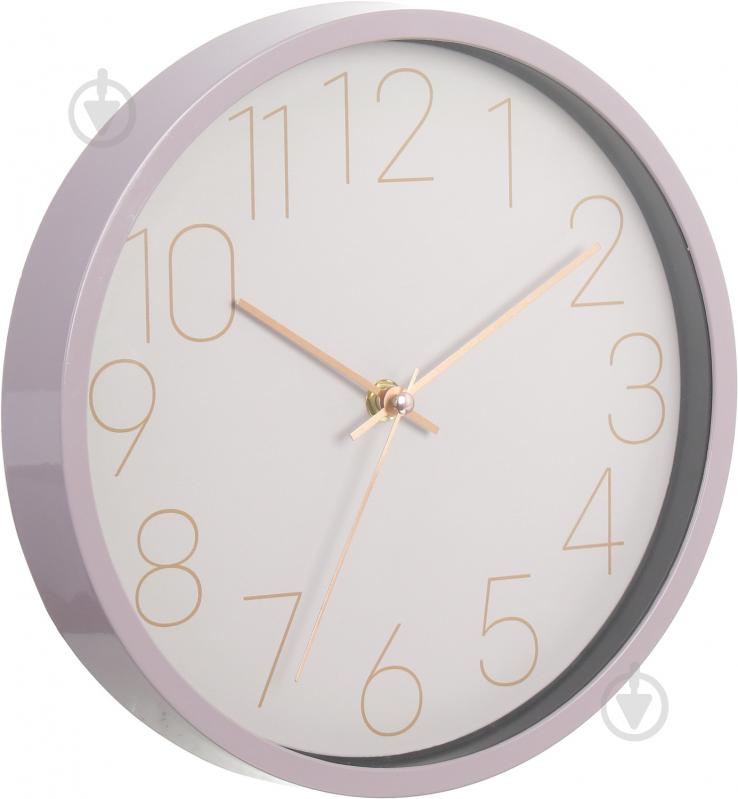 Часы настенные Time 30.5 см серый - фото 2 Часы настенные Time 30.5 см серый - фото 2