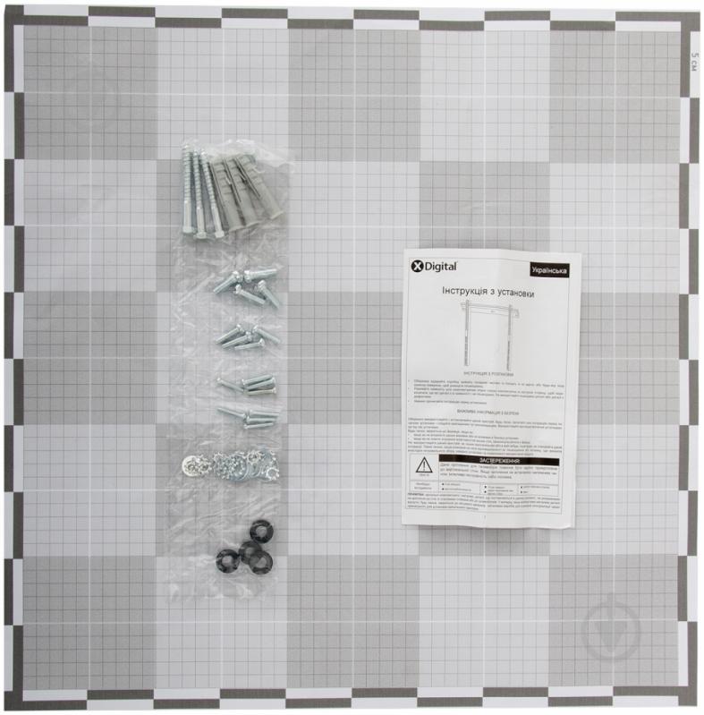 Крепление для телевизора X-Digital PLB114S фиксированные 26"-55" черный - фото 2