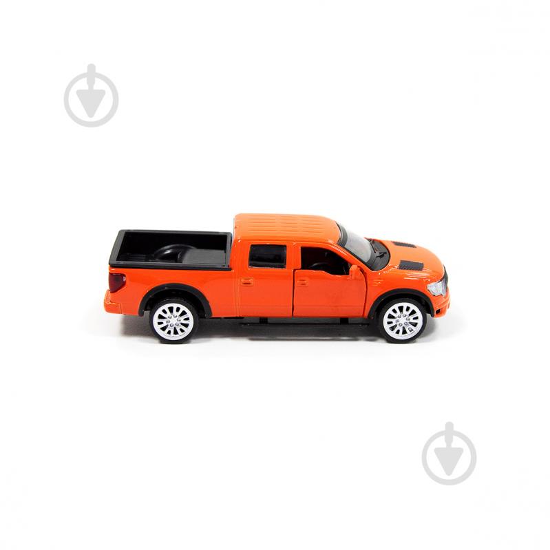 Машинка TechnoDrive 1:32 FORD F-150 SVT Raptor (оранжевый) 250262 - фото 6