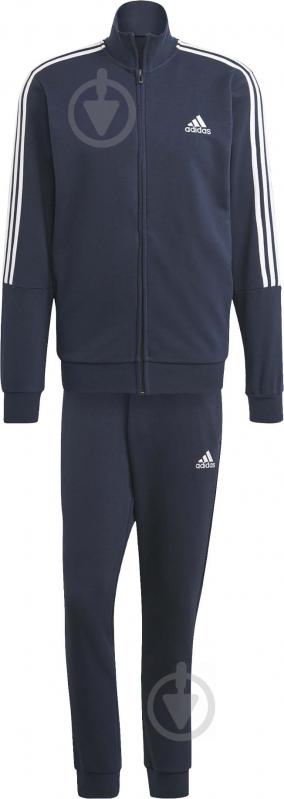 Спортивний костюм Adidas M 3S FT TT TS GK9977 р. 7 синій - фото 3