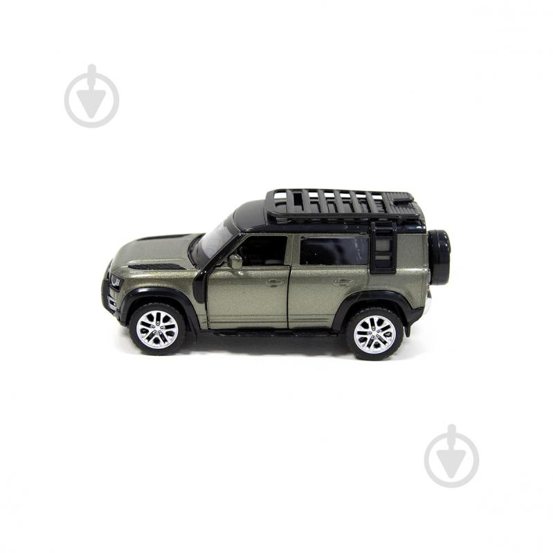 Машинка TechnoDrive 1:32 LAND ROVER DEFENDER 110 (зеленый) 250289 - фото 2