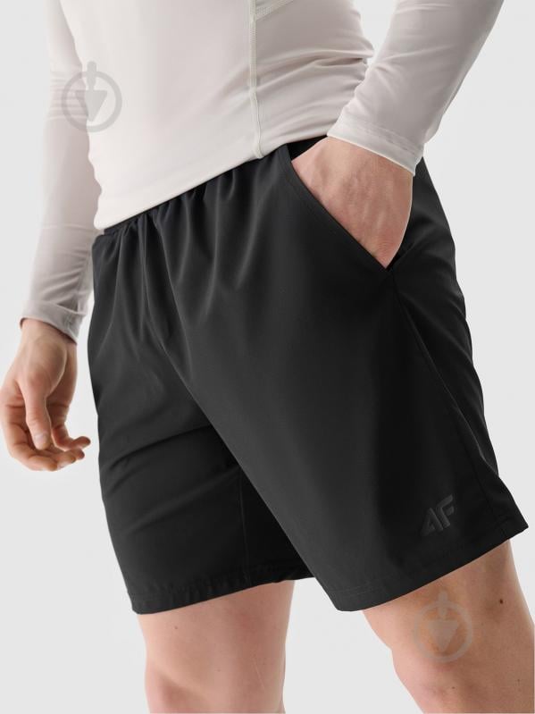 Шорти 4F SHORTS FNK M0912 4FWSS25TFSHM0912-20S р. S чорний - фото 1