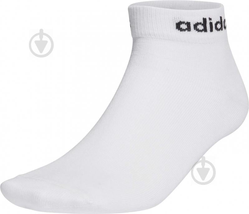 Шкарпетки Adidas GE1380 р.M білий 3 шт. - фото 1