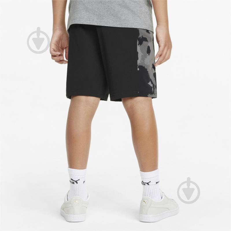 Шорты Puma Alpha Jersey Shorts 84728801 р. 140 черный - фото 2 Шорты Puma Alpha Jersey Shorts 84728801 р. 140 черный - фото 2
