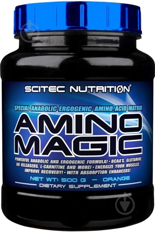 Аминокислоты Scitec Nutrition Amino Magic яблочный яблоко 500 г 25 порц. - фото 1