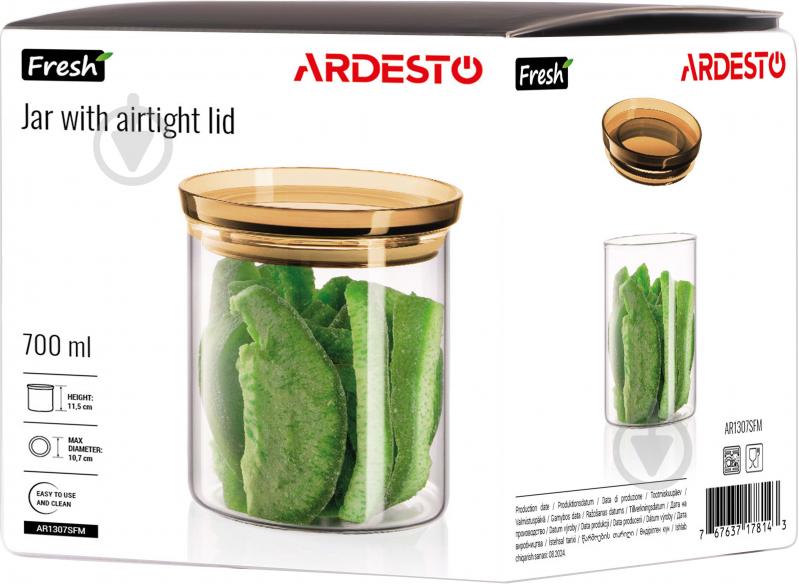 Банка Ardesto Fresh для зберігання 700 мл AR1307SFM - фото 7