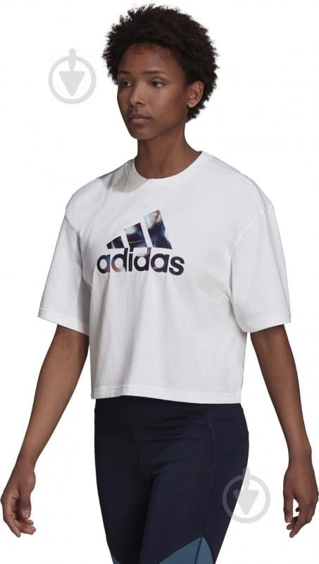 Футболка Adidas W UFORU T GS3871 р.XS білий - фото 2