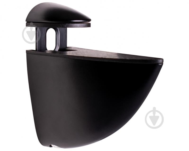 Держатель для полок DC 66х66мм Чёрный (2шт) - фото 2