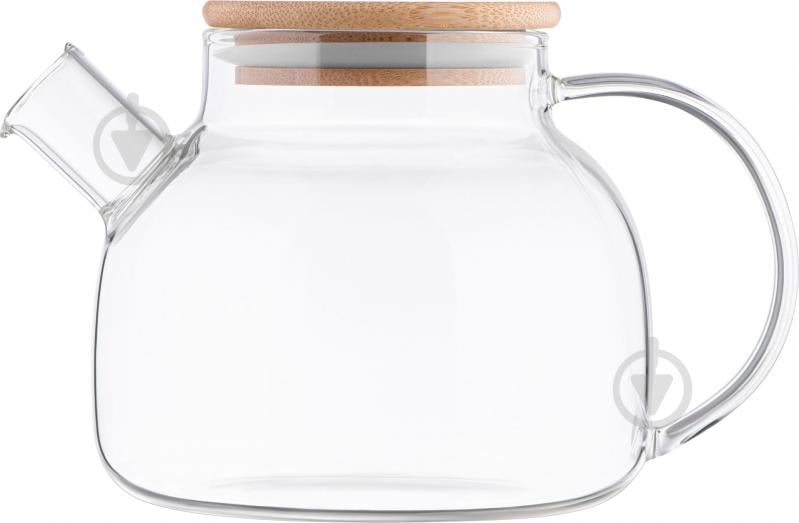 Чайник заварювальний Ardesto Gemini 1000 мл прозорий AR3010GBM - фото 1