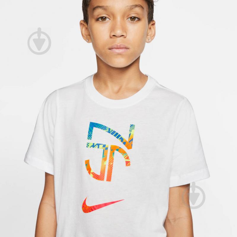 Футболка Nike NJR B NK TEE HERO CD0174-100 р.L білий - фото 4