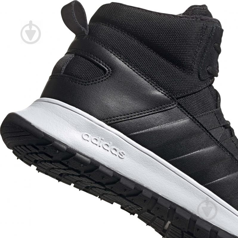 Кросівки чоловічі зимові Adidas FUSION STORM WTR EE9709 р.44 2/3 чорно-білі - фото 10