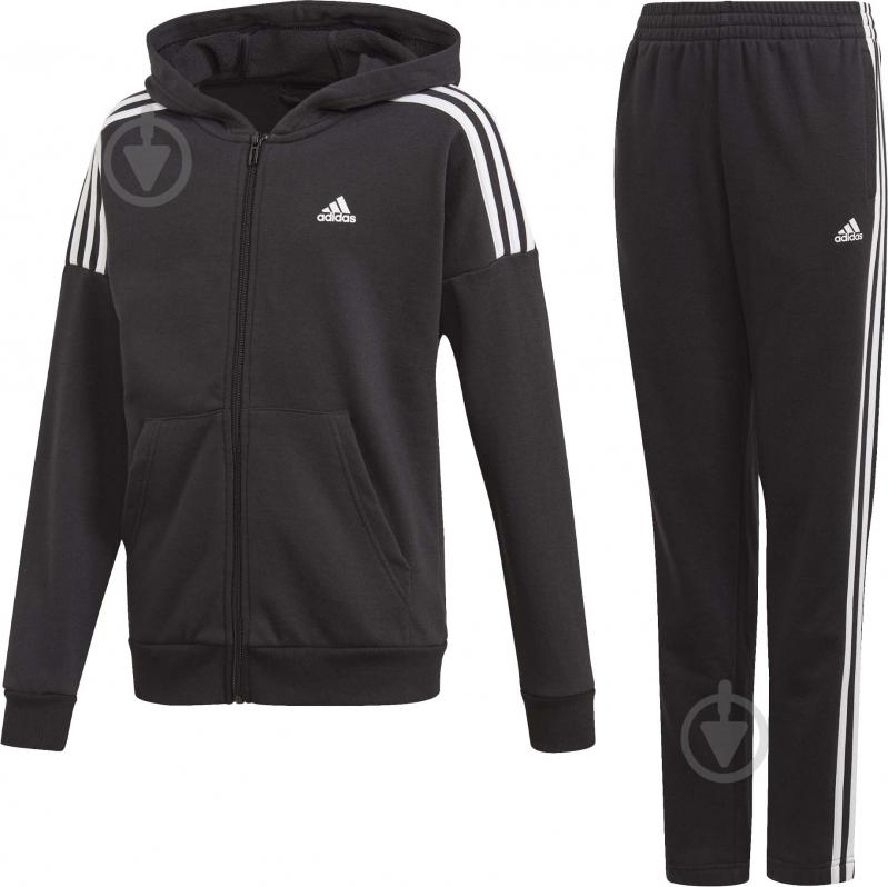 Спортивный костюм Adidas JB COTTON TS FM5716 черный - фото 2