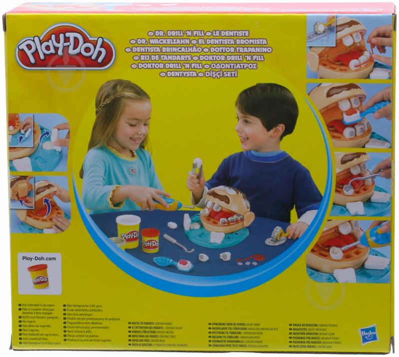 Набор для лепки Play-Doh Мистер зубастик 37366 - фото 2 Набор для лепки Play-Doh Мистер зубастик 37366 - фото 2