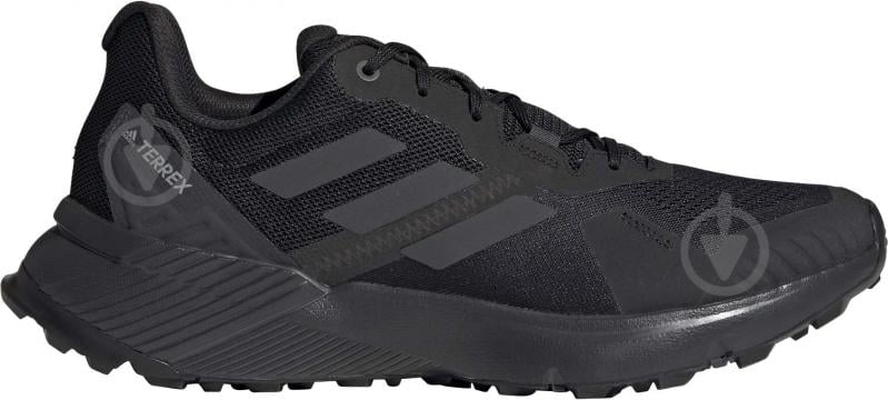 Кроссовки мужские летние Adidas TERREX SOULSTRIDE FY9215 р.46 черно-серые - фото 2