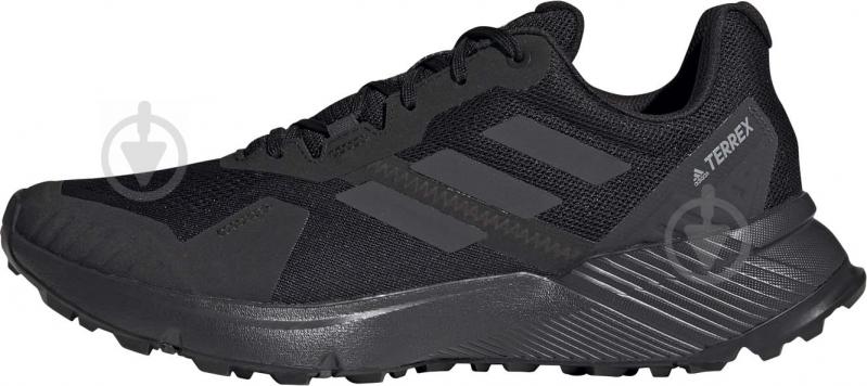 Кроссовки мужские летние Adidas TERREX SOULSTRIDE FY9215 р.46 черно-серые - фото 3