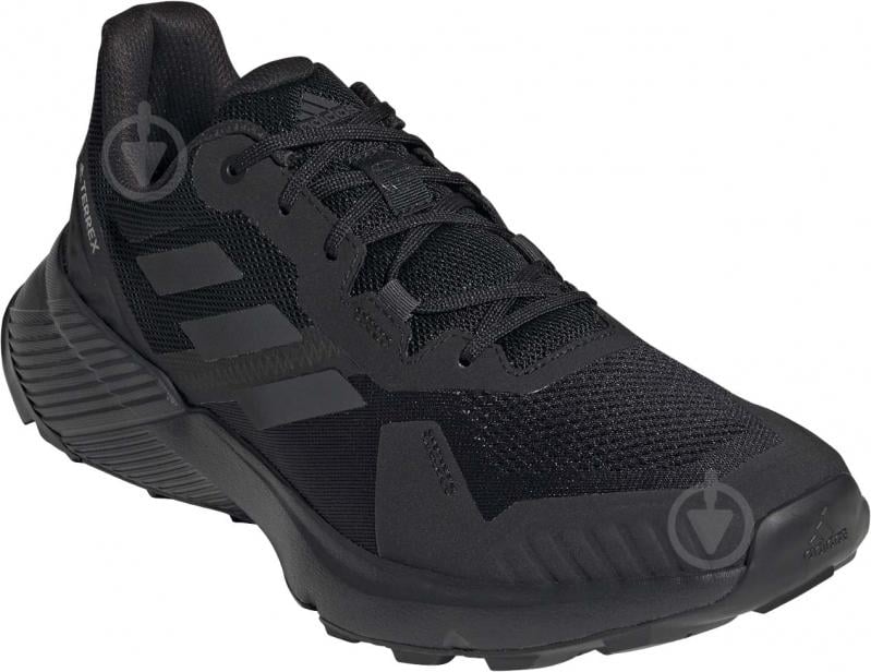 Кроссовки мужские летние Adidas TERREX SOULSTRIDE FY9215 р.46 черно-серые - фото 4