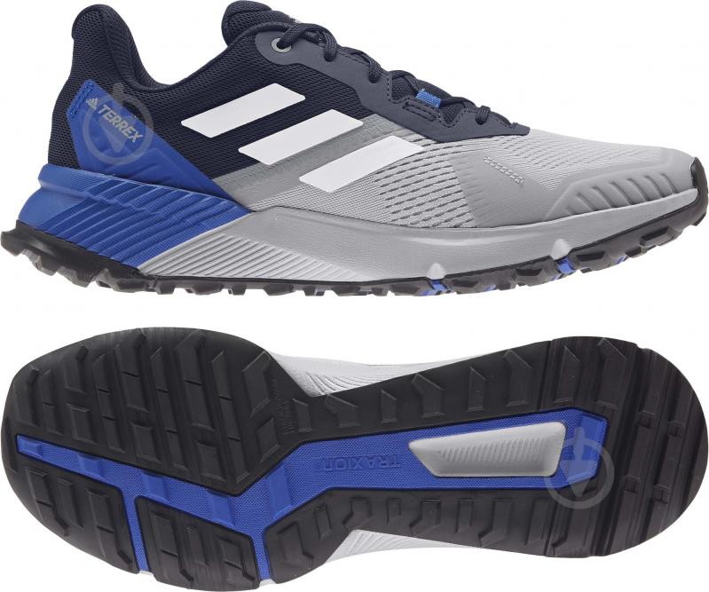 Кросівки чоловічі Adidas TERREX SOULSTRIDE FY9216 р.45 1/3 сірі - фото 6