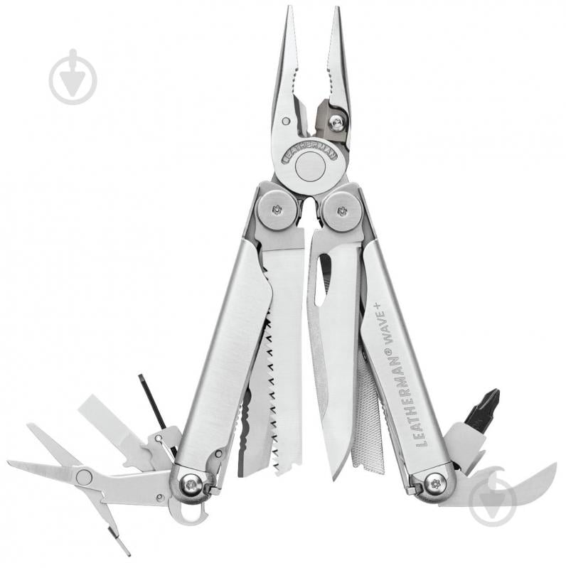 Мультитул Leatherman Wave Plus, 17 інструментів 832524 - фото 1