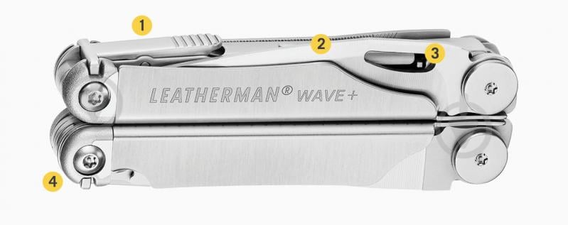 Мультитул Leatherman Wave Plus, 17 інструментів 832524 - фото 5