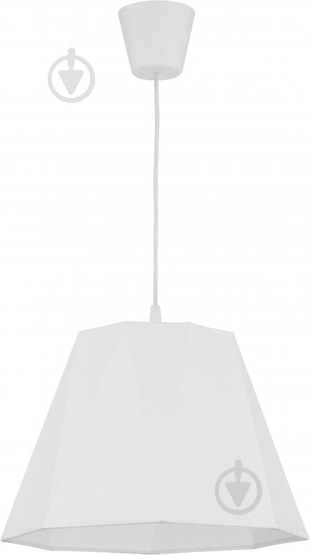 Люстра подвесная TK Lighting Panama 1x60 Вт E27 белый 2400 - фото 1