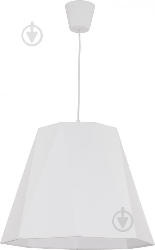Люстра подвесная TK Lighting Panama 1x60 Вт E27 белый 2401 - фото 1