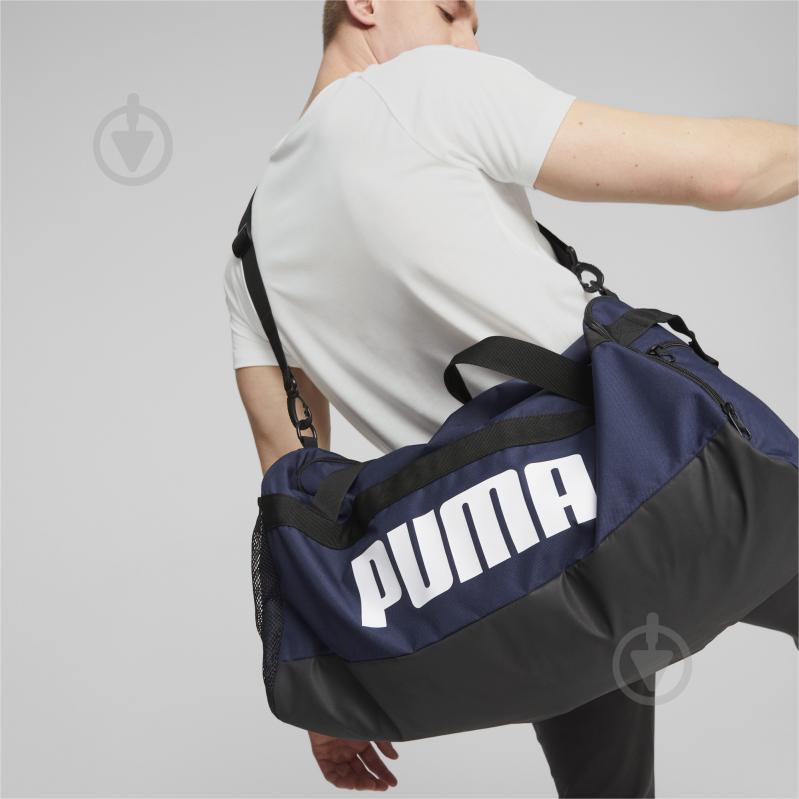 Сумка Puma CHALLENGER DUFFEL BAG M 07953102 58 л синий - фото 5