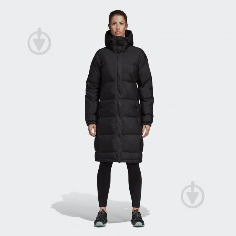 Пальто для девочек Adidas W HELIONIC PARK CY8647 р.XS черное - фото 3