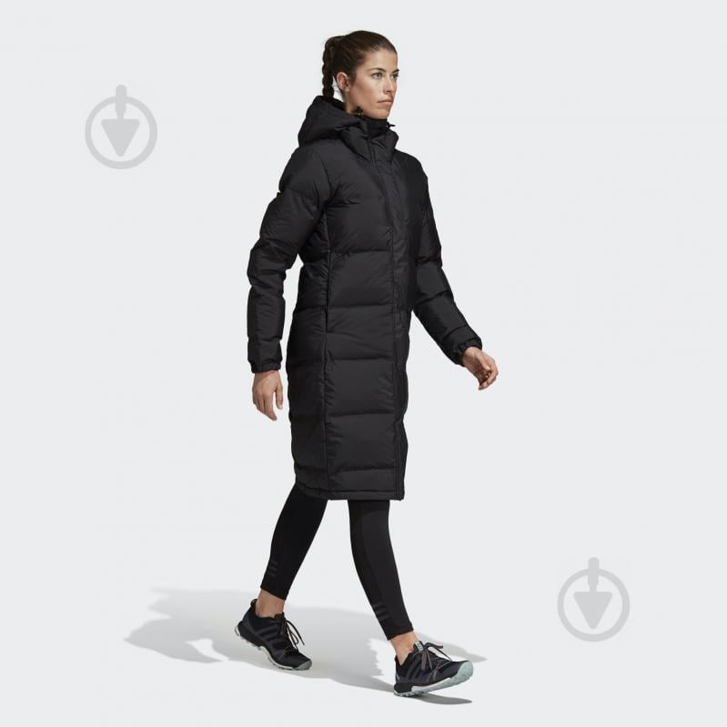 Пальто для девочек Adidas W HELIONIC PARK CY8647 р.XS черное - фото 4