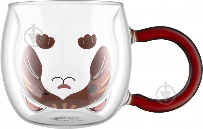 Набір чашок Ardesto Animals 280 мл 2 шт. прозорий AR2628BC - фото 1 Набір чашок Ardesto Animals 280 мл 2 шт. прозорий AR2628BC - фото 1