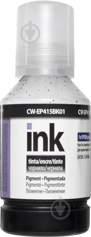 Чернила ColorWay Epson EP415 BK Pigment 127 мл (CW-EP415BK01) black - фото 1 Чернила ColorWay Epson EP415 BK Pigment 127 мл (CW-EP415BK01) black - фото 1