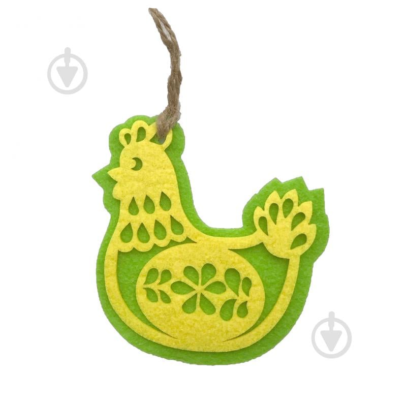 Декор петушок из фетра Аплі Краплі - фото 1