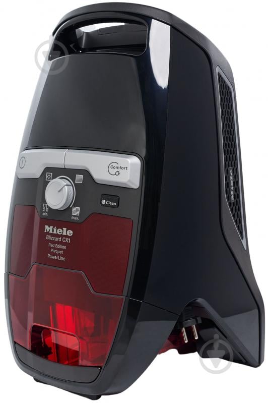 Пылесос Miele SKRF3 Blizzard Red Edition черный обсидиан - фото 3