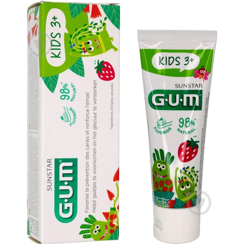 Паста-гель GUM Kids от 3 лет 50 мл - фото 1
