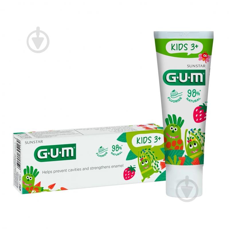 Паста-гель GUM Kids от 3 лет 50 мл - фото 2