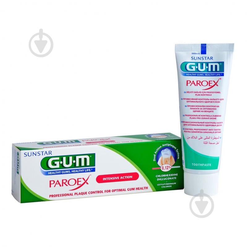 Паста-гель GUM Paroex 0,12% 75 мл - фото 2